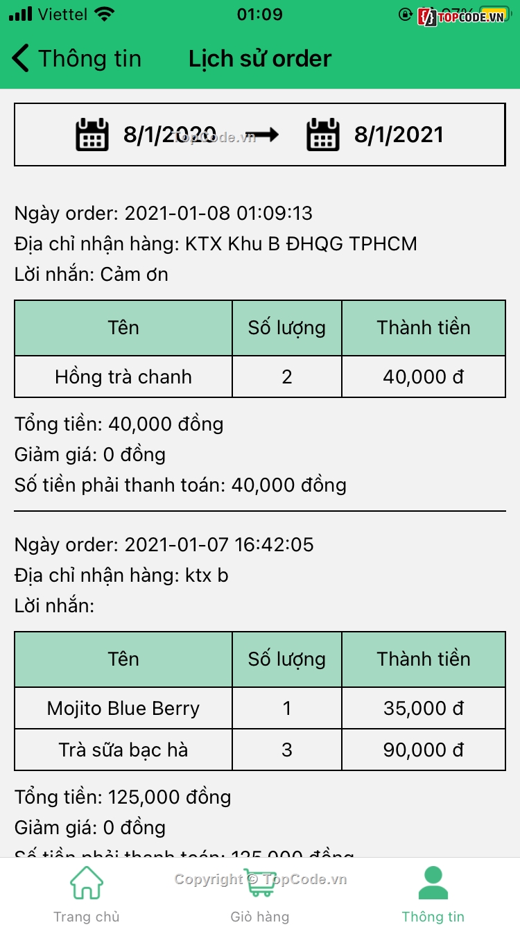 Ứng dụng  nước uống Food,Ứng dụng đặt thức ăn,Ứng dụng đặt đồ ăn,Drink Ordering